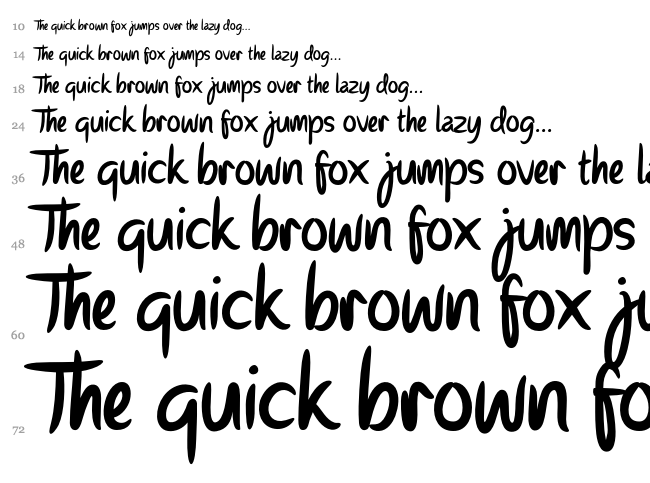 Parisien Night font waterfall